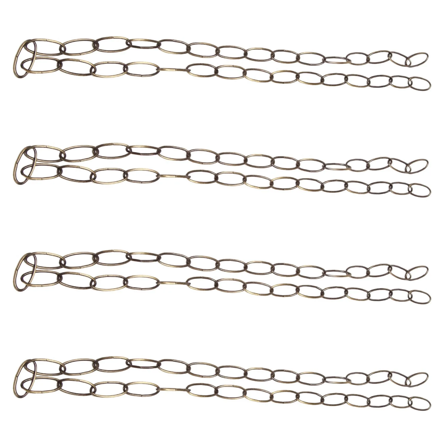 ABGR-4X 1M Heavy Duty Chain For Vintage Chandelier Hanging Lamp,Green Bronze