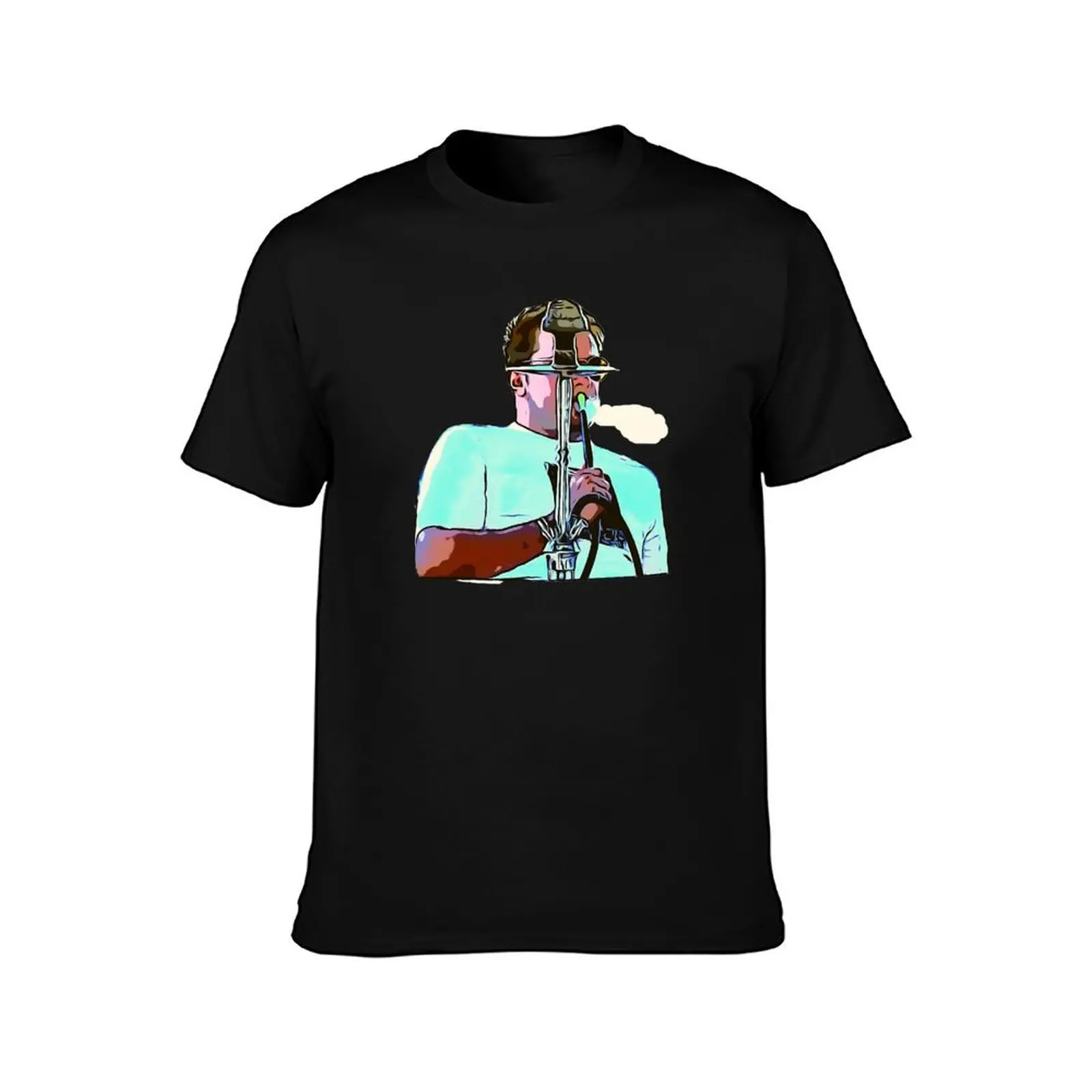 Luka Doncic hookah T-Shirt Functional Casual Short Sleeve Tee T-Shirt
