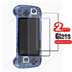 2PCS FOR ANBERNIC RG556  5.48inch Handheld Game Console Player Tempered Glass ON ANBERNICRG556 9H HD Screen Protector Film Cover
