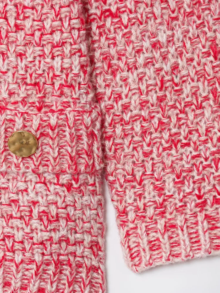 Herbst Oansatz Langarm einreiher Gestrickte Kurze Strickjacke Frauen Kleine Duft Stil Pullover Weibliche Casual Chic Tragen