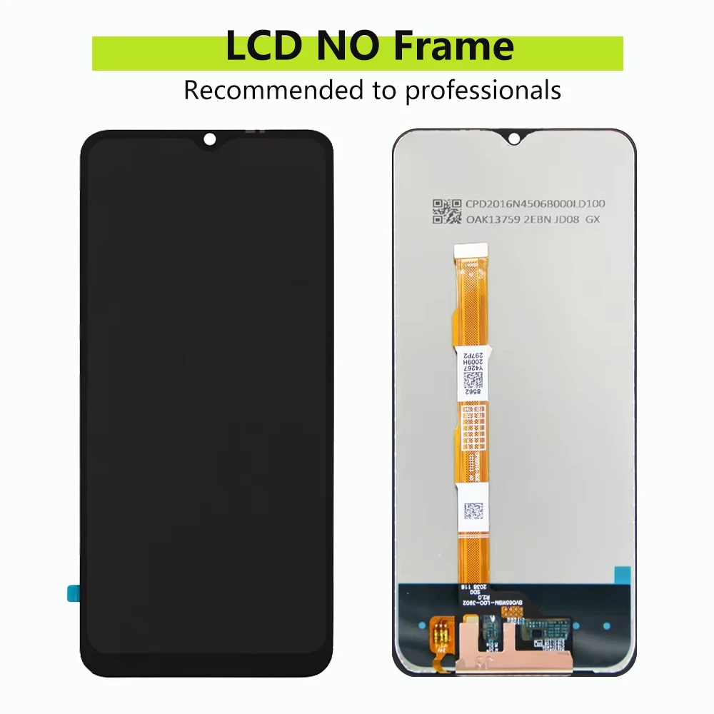 Layar 6.51 inci LCD tampilan layar sentuh, LCD untuk VIVO Y20 V2029 dengan bingkai rakitan Digitizer untuk vivo Y20 LCD