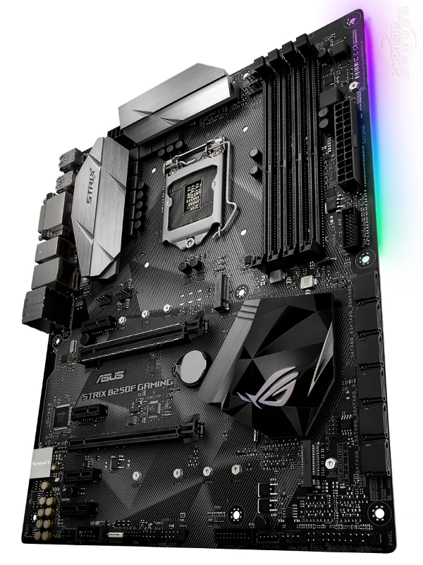 Imagem -03 - Asus-rog Strix B250f Placa-mãe Gaming Desktop Soquete Lga 1151 Ddr4 B250 Sata3 Usb 3.0