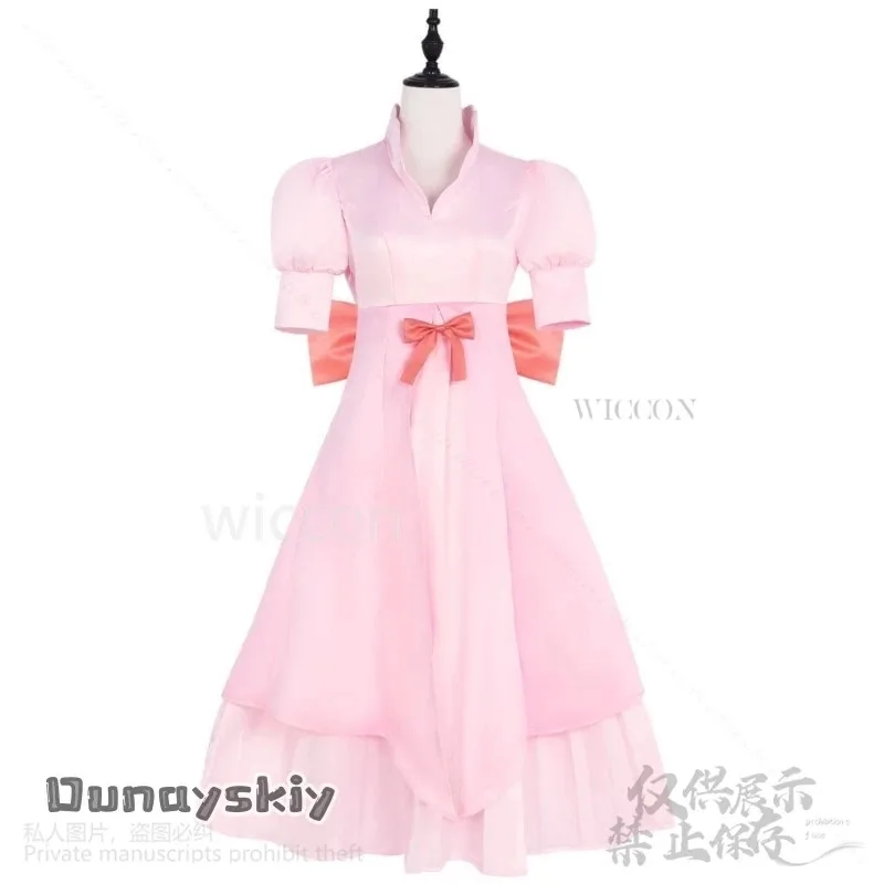 

COSda@Anime Charlotte Pudding Cosplay Pink Women Princess Dress Y2K Jirai Kei Girls Lolita Halloween Party Double Ponytail Dres