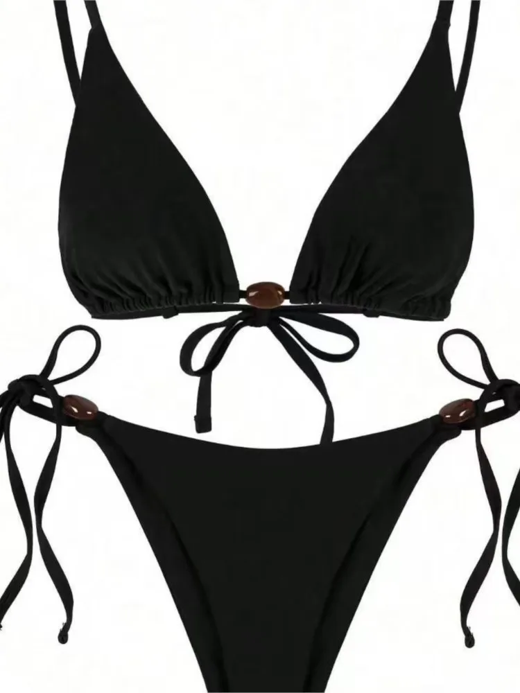 

Новые сексуальные женские купальники: бикини и танкини, однотонные, на бретельках, с открытой спиной, на шнуровке, в простом стиле, с элементами пэчворка, для отпуска, элегантные