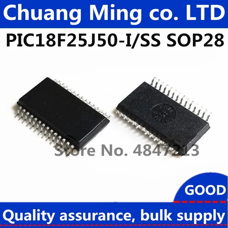 

10 шт./лот PIC18F25J50 PIC18F25J50-I/SS SSOP28 чип микроконтроллера Быстрая доставка на складе