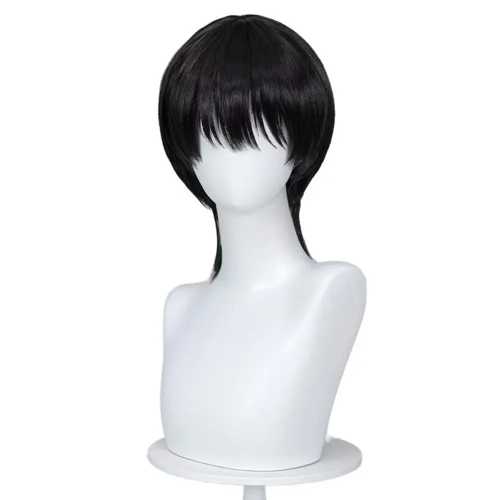 Women Men CosPlay Props The Summer Hikaru Died Tsujinaka Yoshiki Indou Hikaru Cosplay Wig White Short Synthetic Hair image 4