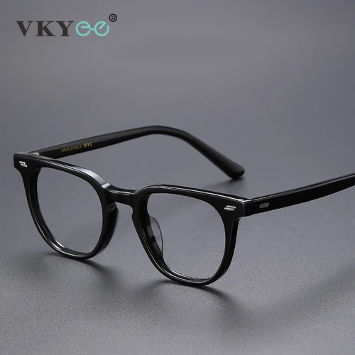 Imagen 2 del producto VICKY, nueva moda geométrica Simple, diseño ovalado, gafas de lectura antiluz azul para hombres y mujeres, prescripción personalizable 56005