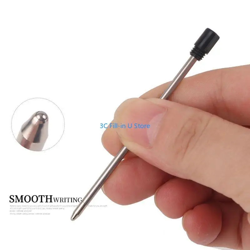 G8TA 10PCS BALLPOINT PEN Заполнения замена 1,0 мм Blue Black Color School Office