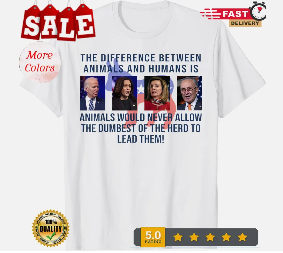 Biden Never Allow The Dumbest To Lead Democrats Gift Unisex T-Shirt