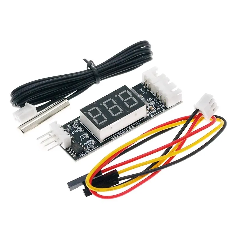 DC 12V 3A 4 Wire PWM PC CPU Fan Temperature Control Thermostat Speed Controller For Arduino Module On/Off Control