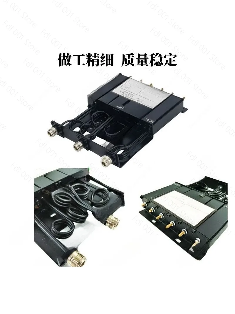 Turntable Repeater Converter Vehicle Radio Base Station Intercom Duplexer, Custom Frequency and Connectors