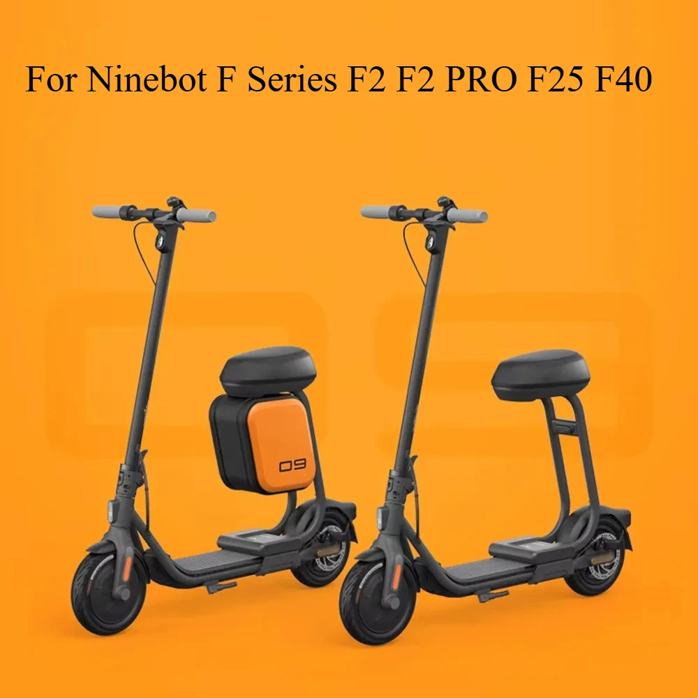 Original Seat For Ninebot F Series F2 F2 PRO F25 F40 Electric Scooter Multifunctional Storage Shock-absorbing Seat Modification