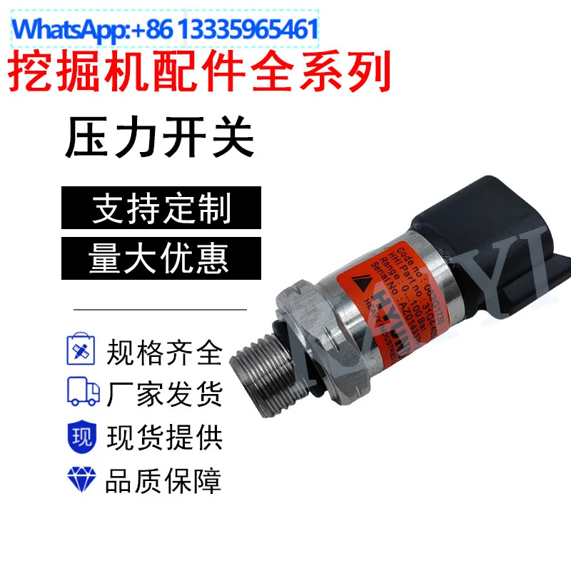 For Factory Direct Sales Excavator 220-5/215/225-7-9 High Pressure Sensor 100Bar/31Q4-40820