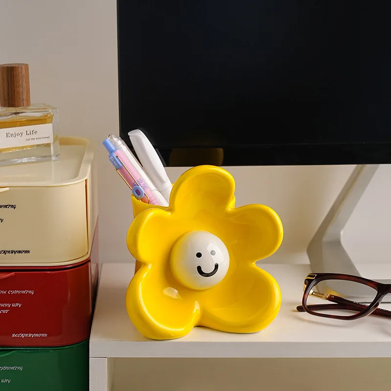 lindo-portalapices-de-ceramica-con-cara-sonriente-de-flor-decoracion-de-escritorio-articulos-de-oficina-regalo-para-el-cum