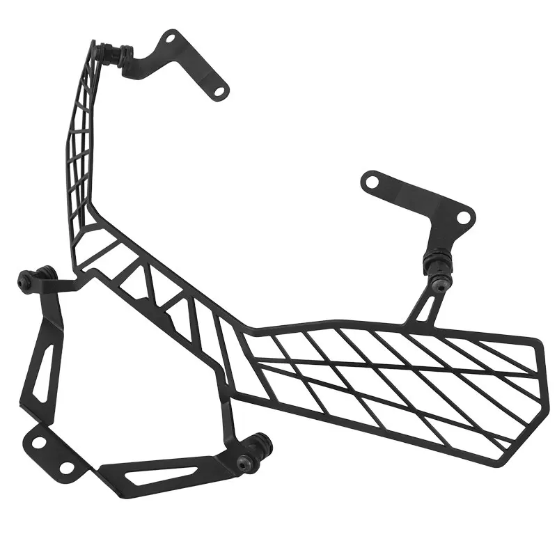 

Motorcycle Front Fairing Headlight Head Light Lamp Net Protection Grille Guard Cover Mesh Lampshad For CFMOTO 800MT