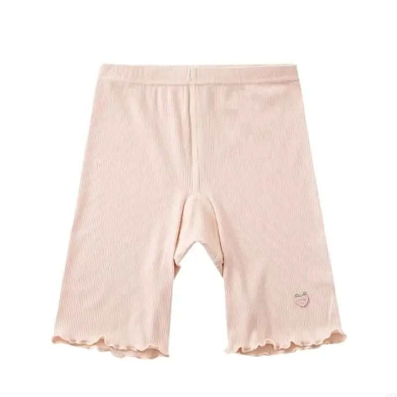  Adjustable Elastic Waist Children's Safety Shorts Gentle On Skin Underpants Perfect For Running And Jumping