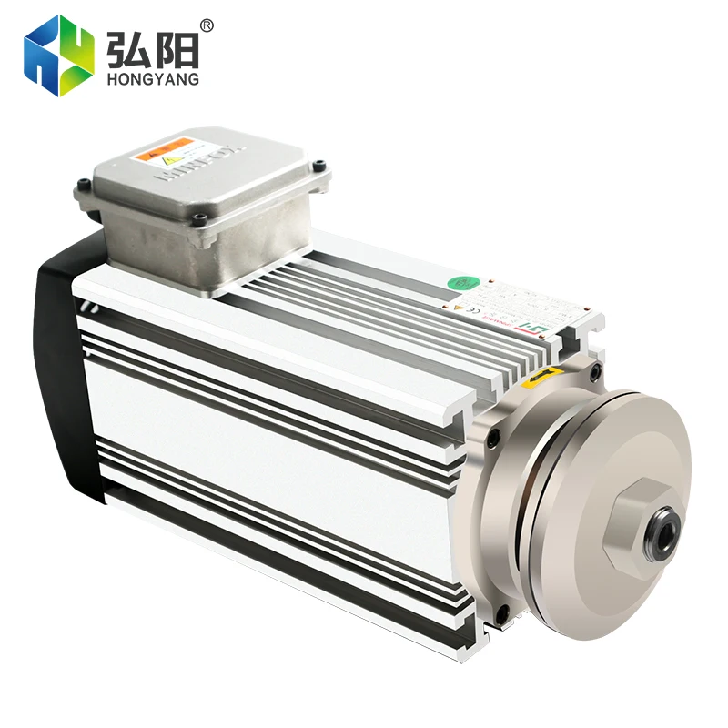 7.5kw Saw Blade Spindle 220V 380V Air-Cooled Spindle Motor 6000rpm 100Hz Clip Saw Blade Grinding Wheel Wood Cutting Motor