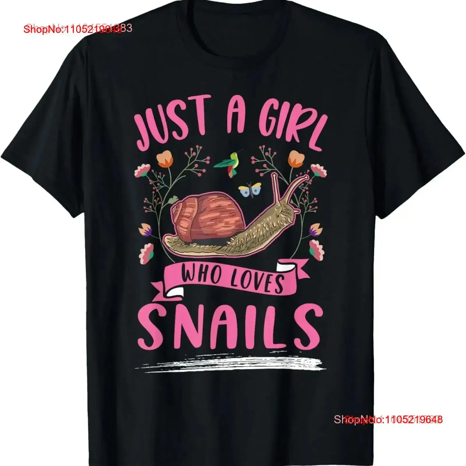 

Just a girl who loves Snails T Shirt vintage Washed Stretched Soft homme Comfortable streetwear Breathable graphic Unisex