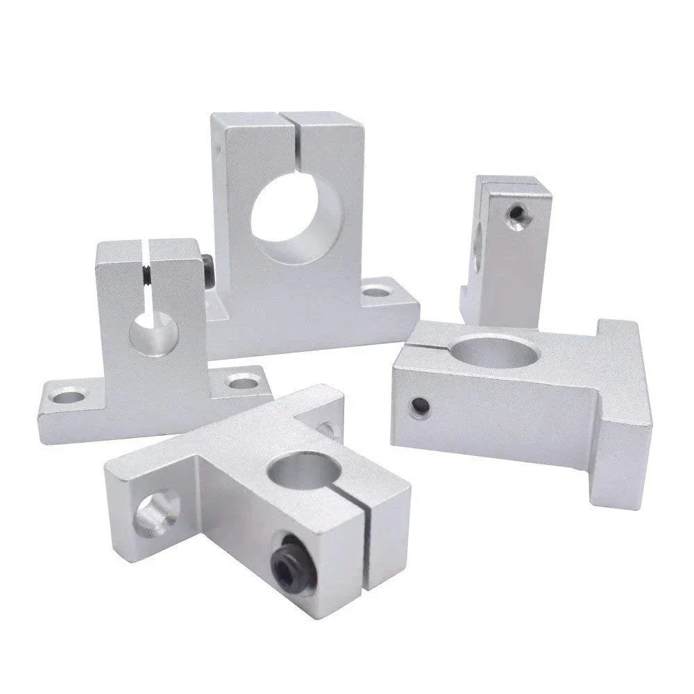 SK6 SK8 SK10 SK12 SK16 Linear Motion Rail Clamping Rod Rail Guide Support for CNC Router 3D Printer Parts