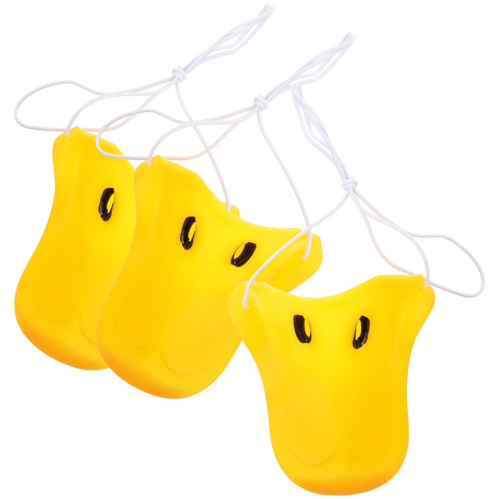 3 Pcs Clothing Duck Nose Child Stuffed Bunny Animal Costume Vinyl Simulation Prop Party