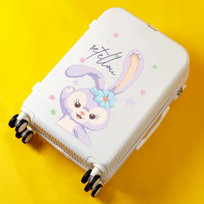 New kids Women travel luggage Cute Cartoon rabbit trolley luggage case 20 inch carry on rolling luggage bag girls cabin suitcase