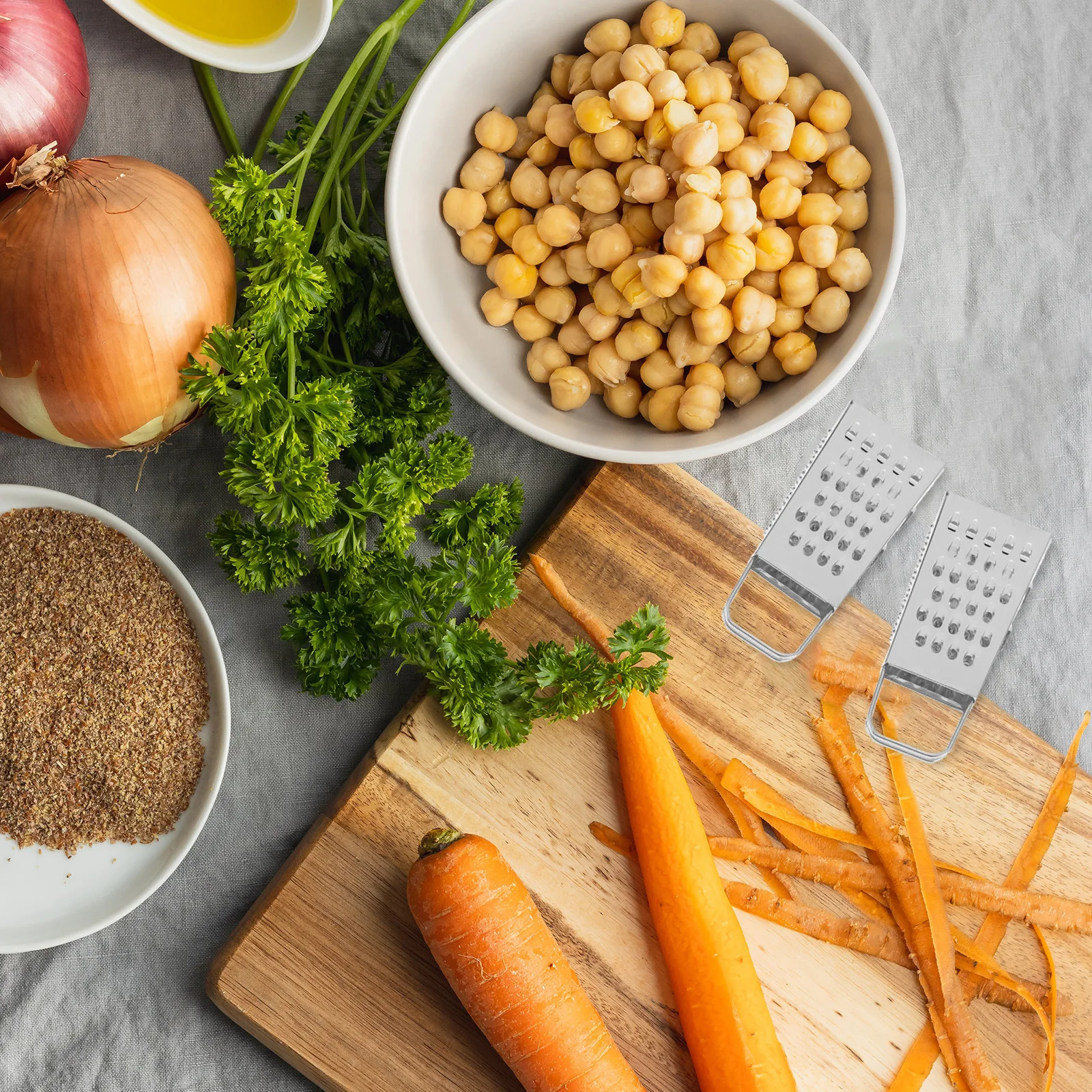 

2pcs Mini Cheese Small Vegetable Shredder Stainless Steel Garlic Potato Zester Kitchen Tool Compact Butter Grater 4-Sided Carrot