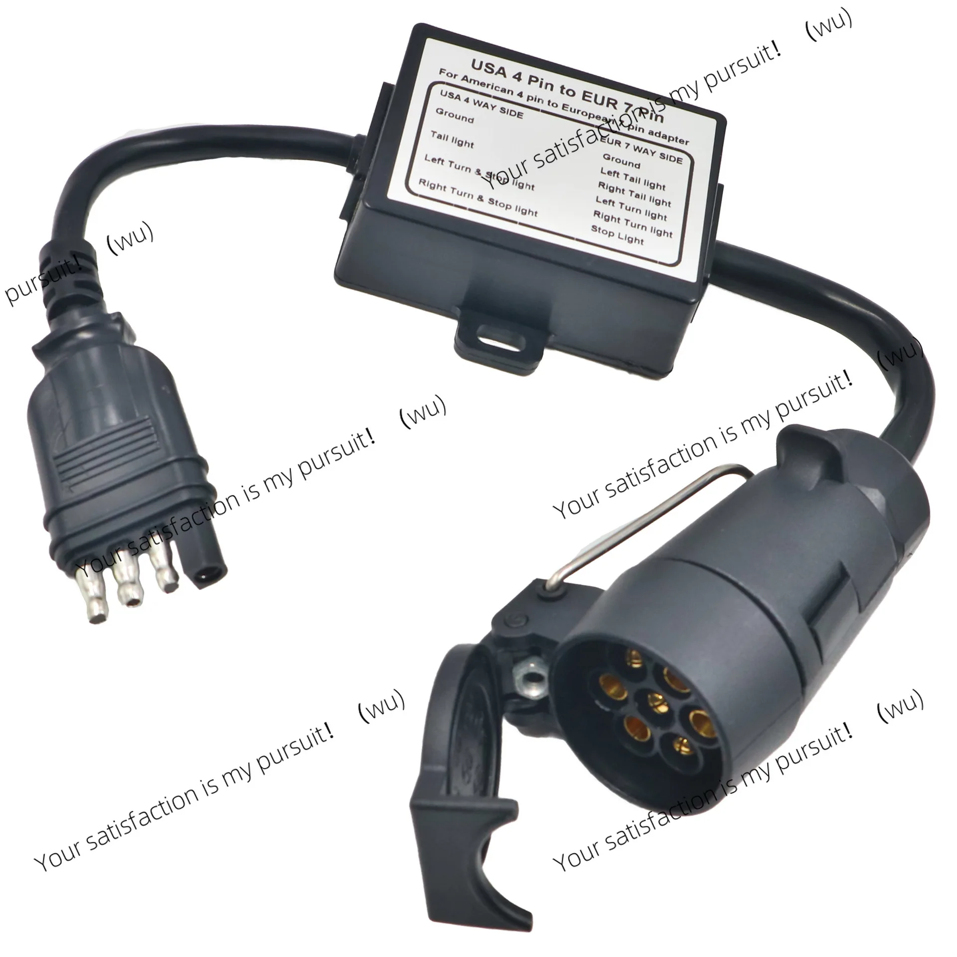 TM8087B, American 4-pin to European 7-pin separation brake light circuit, tail light circuit separation