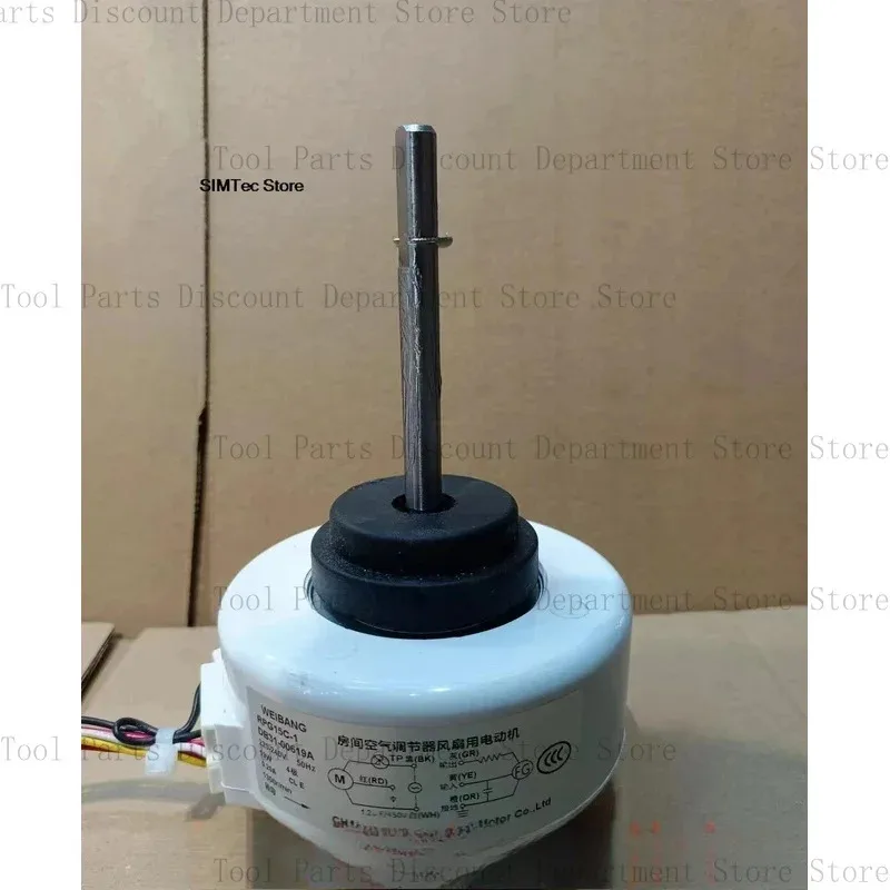 

Новый внутренний блок кондиционера, двигатель вентилятора переменного тока RPG15C-1, 220-240 В, 50 Гц, 19 Вт, 1300 об/мин, DB31-00619A, детали кондиционера