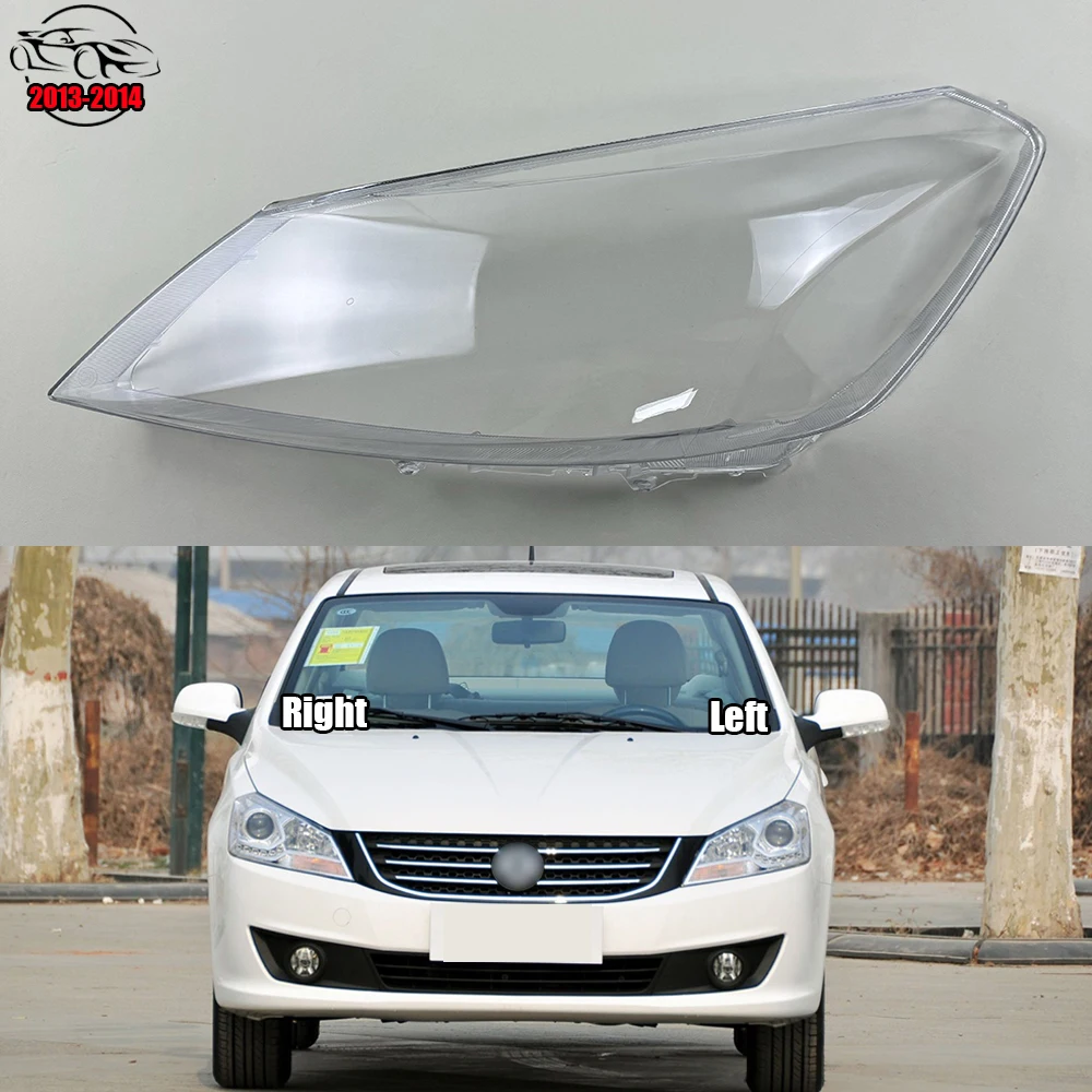 

For Dongfeng Aeolus S30 H30 2013 2014 Front Headlamp Cover Lamp Shade Headlight Shell Lens Replace Original Lampshade Plexiglass