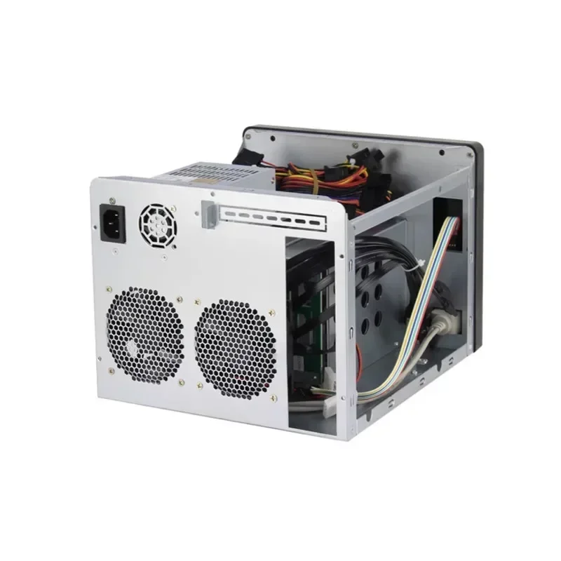 

Новый дисковый корпус 220 В для офиса и дома, настольное хранилище MATX USB3.01U, источник питания