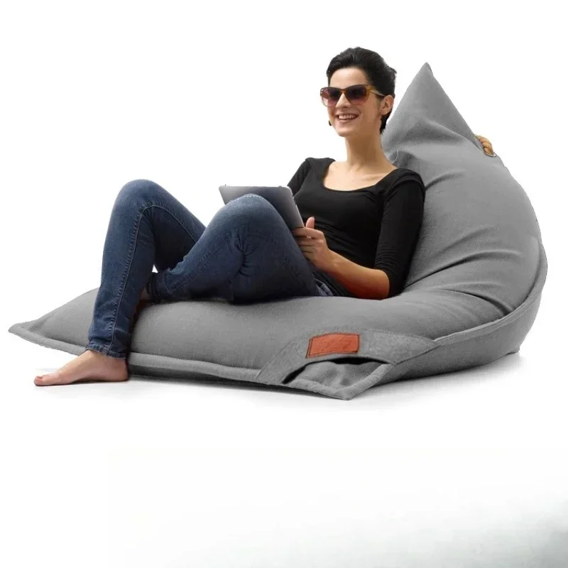 

Light luxury tatami lazy sofa can lie down and sleep in the nest balcony lying chair bean bag single