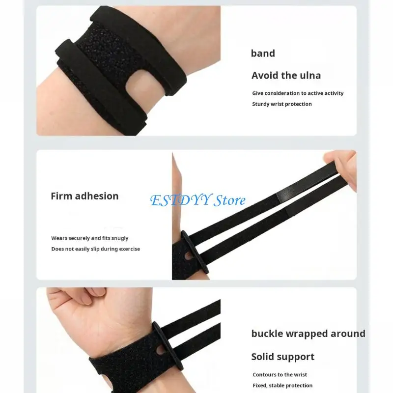 G6DE Comfortable Breathable Wrist Protectors for Gym Workouts Sports Training Use