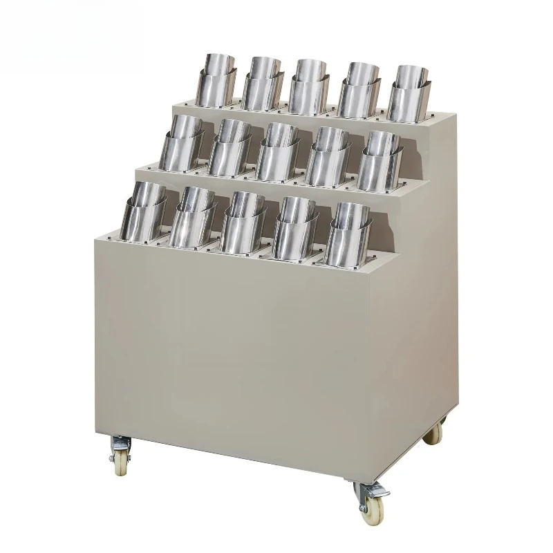 

Hat making machine Cooling machine for cooling after ironing The curved sun visor maintains a perfectly curved shape