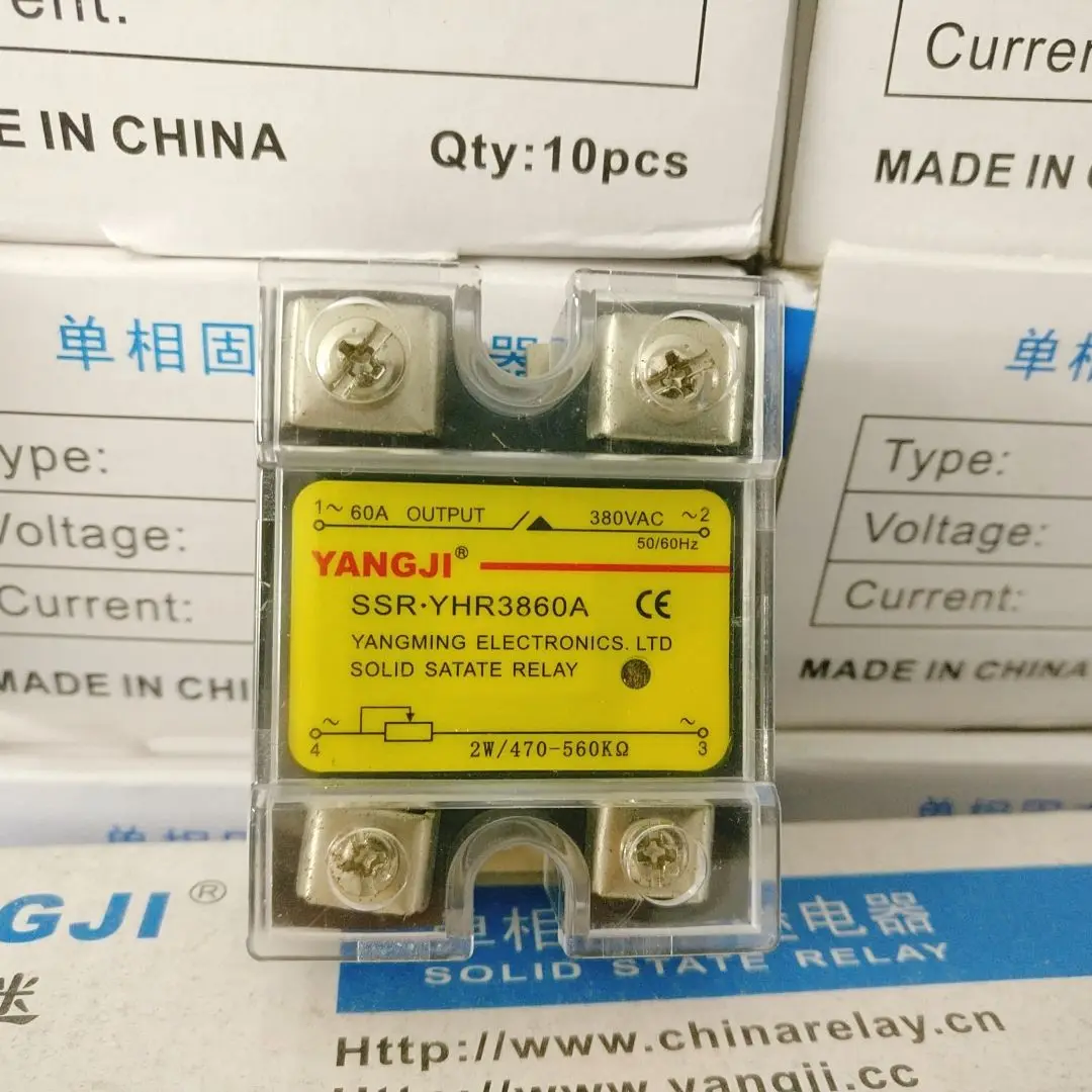 

Однофазный твердотельный стабилизатор напряжения переменного тока Yangji YHR3850A, регулирование напряжения сопротивления VR