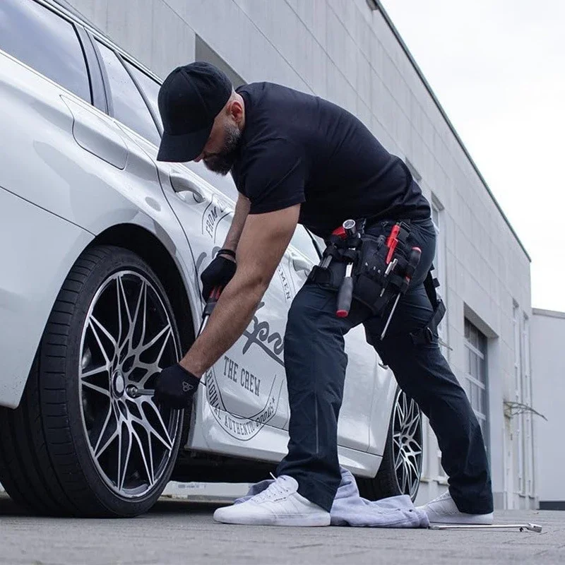 2025 جديد أداة إصلاح حزام حقيبة حول ساقك ترقية أداة حقيبة المدمجة حقيبة الناقل الصغيرة لحقيبة أدوات ميكانيكي كهربائي