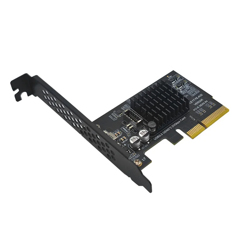 

Новый! !Плата расширения USB3.2 GEN2X2, 20 Гбит/с, адаптер PCIE 4X TYPE-C, передняя часть A-KEY/TYPE-E, простота в использовании