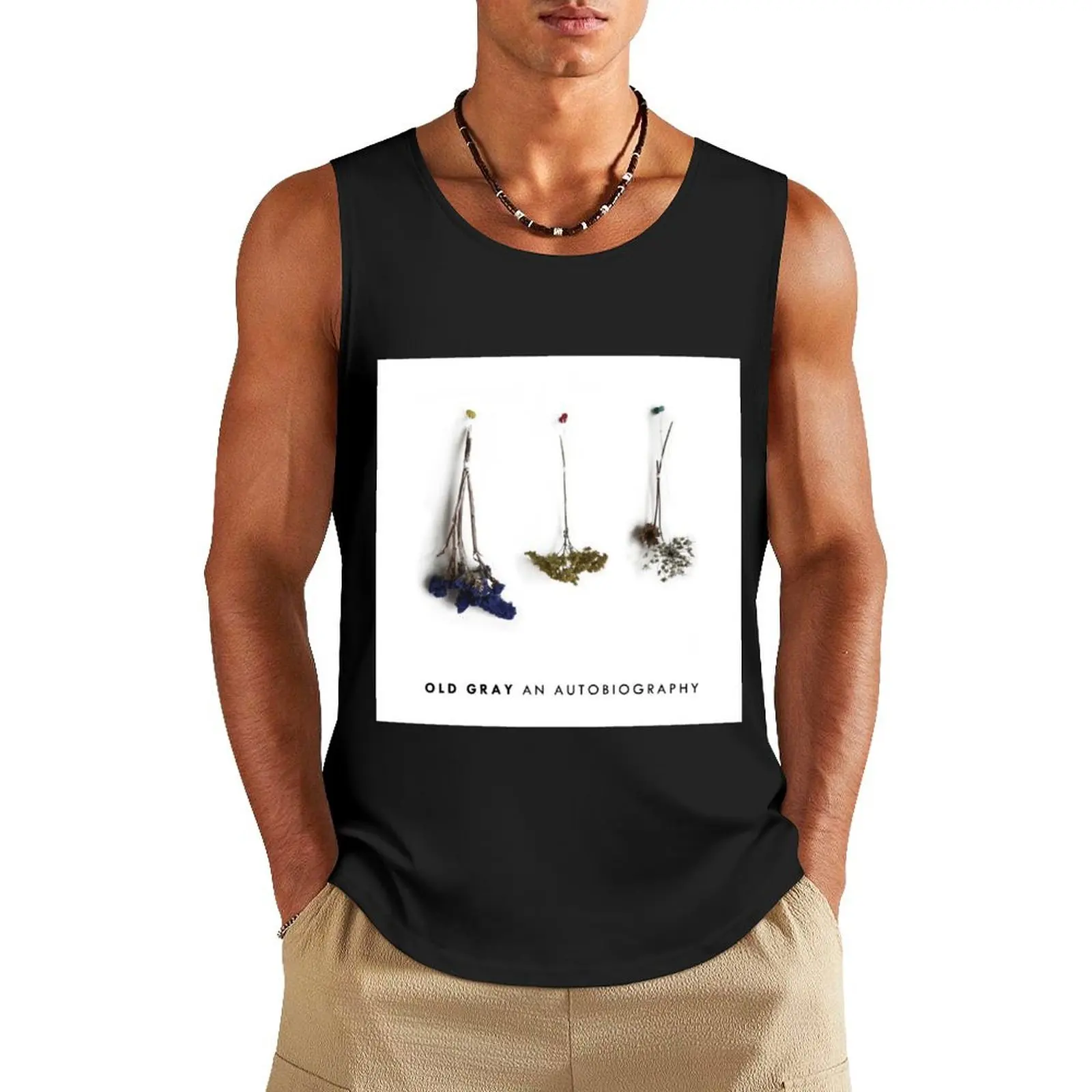 Old Gray - An Autobiography Tank Top Men's sleeveless t-shirt t-shirt for man