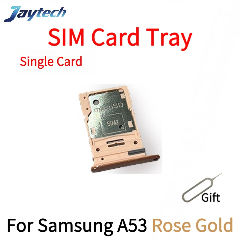 1PCS Phone Sim Card Tray Slot For Samsung A51/A52/A53 New SIM Chip Micro SD Card Holder