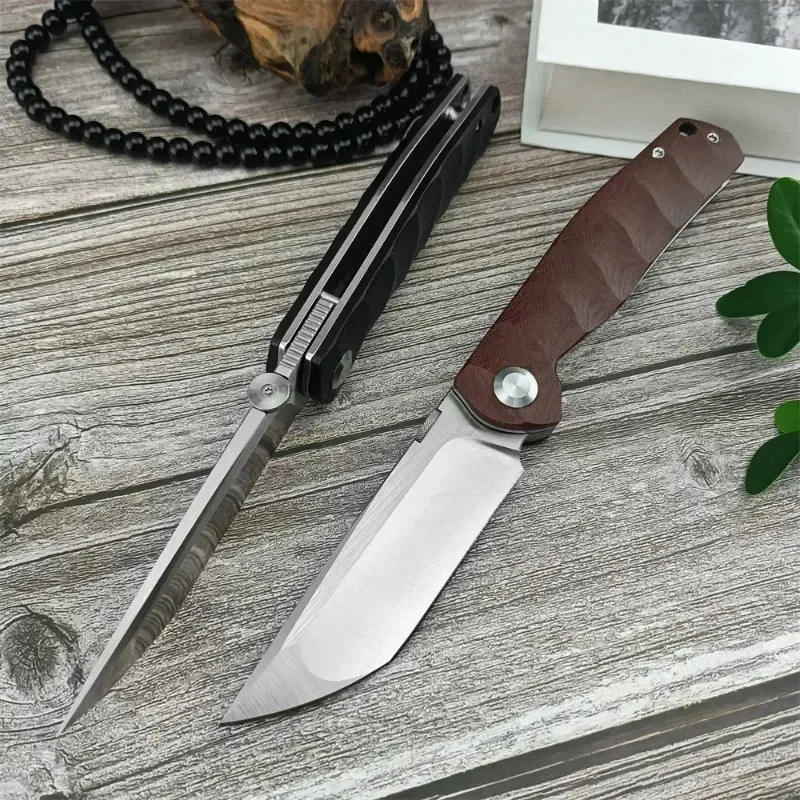 

Bear Head 520 Folding Pocket Knife G10 Handl D2 Clip Blad edc multitool knives utility kitchen outdoor selbstverteidigung knife