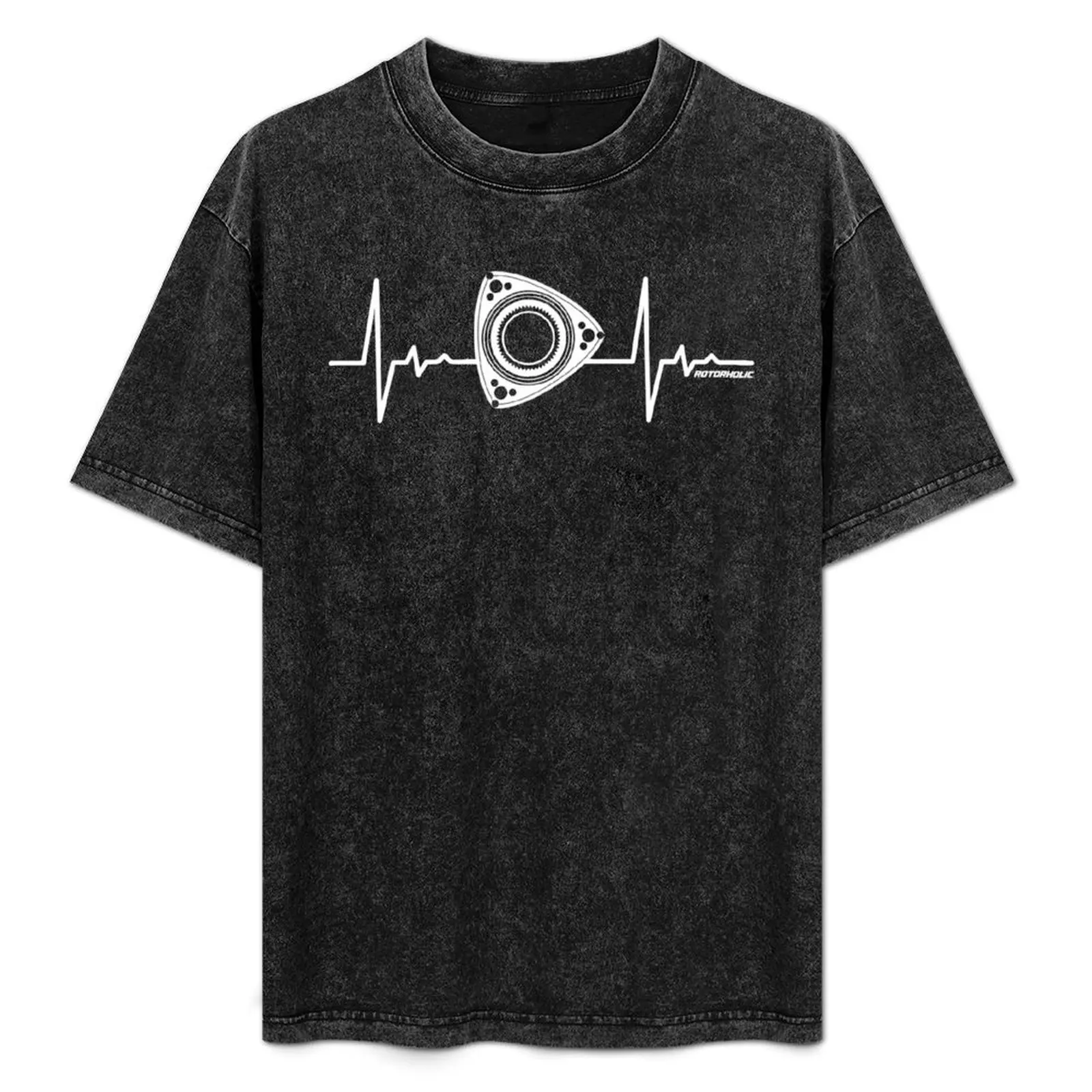 

Rotary Heart Beat - RX8 Rotor T-Shirt Gym Exercise Short Sleeve T-Shirt