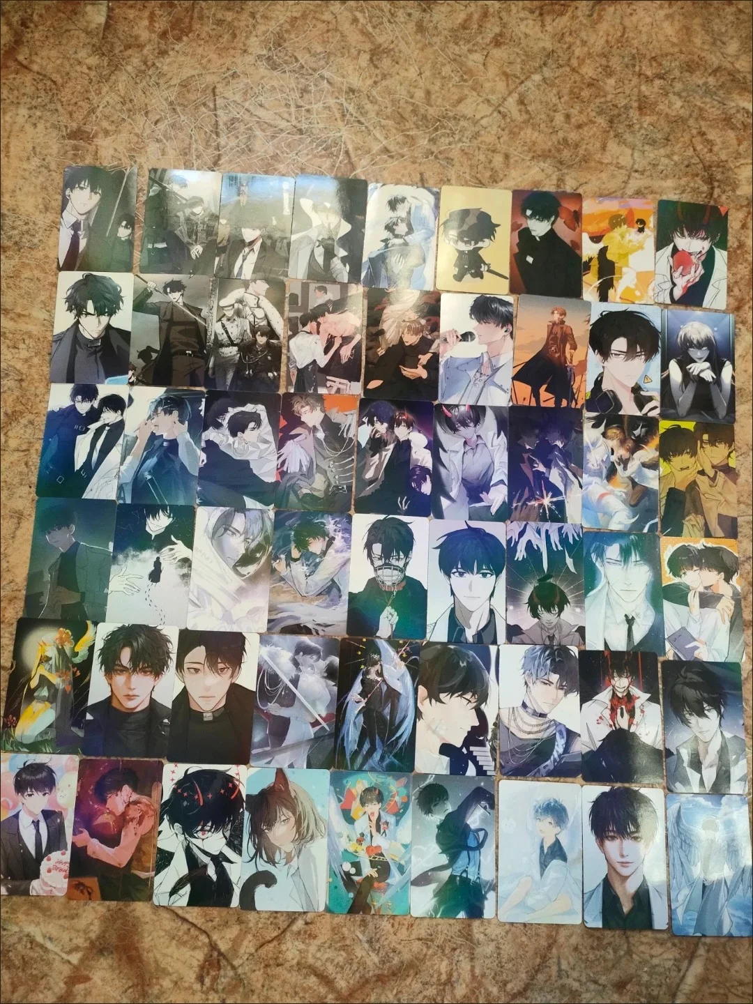 Всемогущая перспектива читателя, лазерные мини-карты 96, полный набор периферийной анимации, аниме, та же открытка