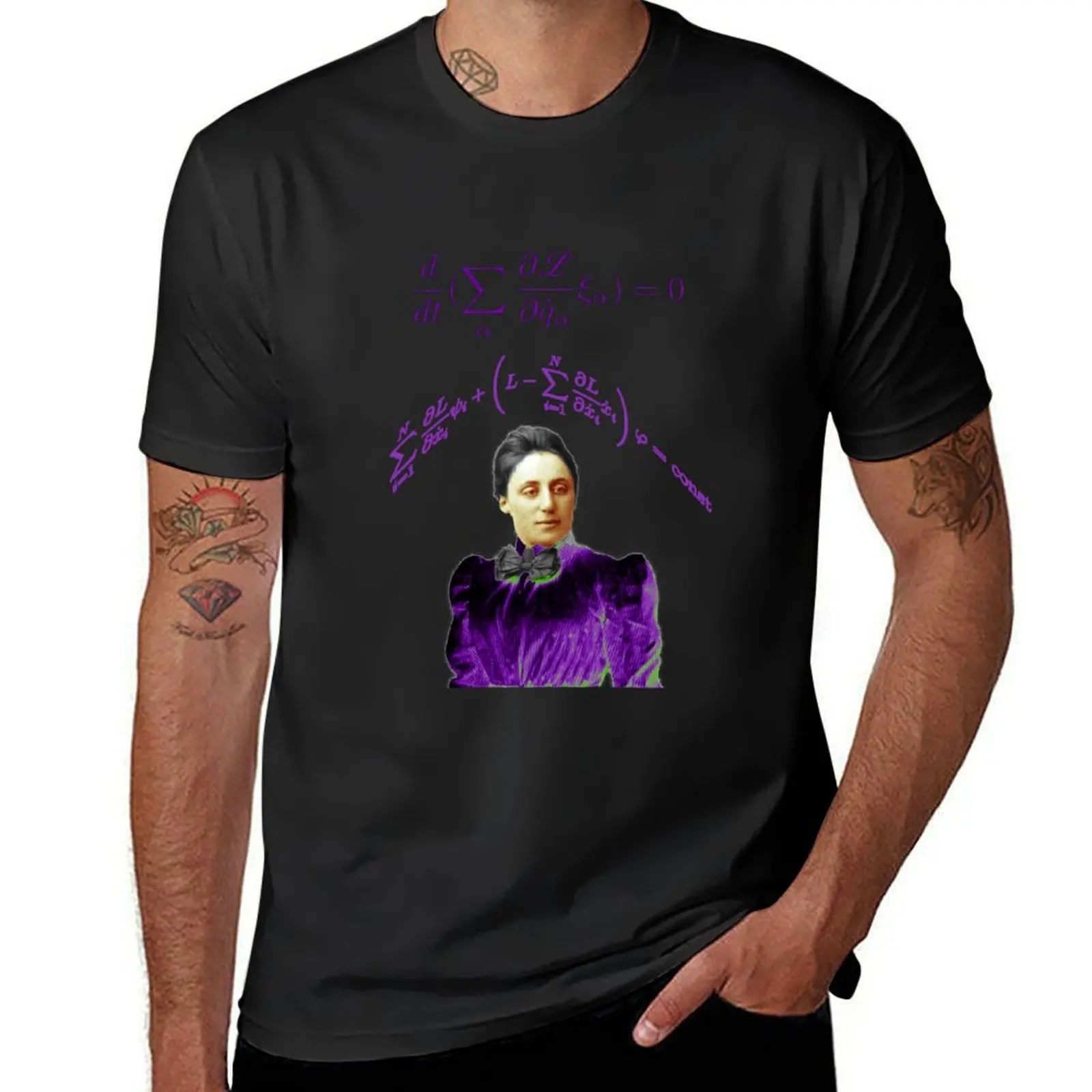 Emmy Noether T-Shirt vintage clothes for a boy plain white t shirts men