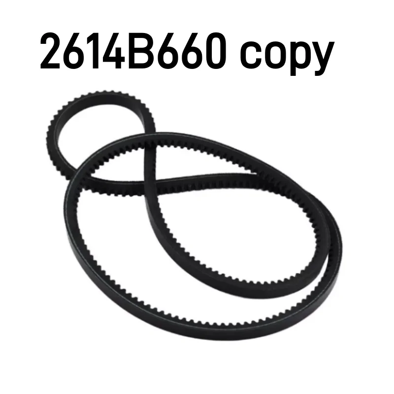 V Belt 2614B660  2614B654 copy  Compatible with Perkins Fan 1004-4 1004-40 1004-40T 1004-40TA 1004-42 1004e-4TW 1006-6 1006-60