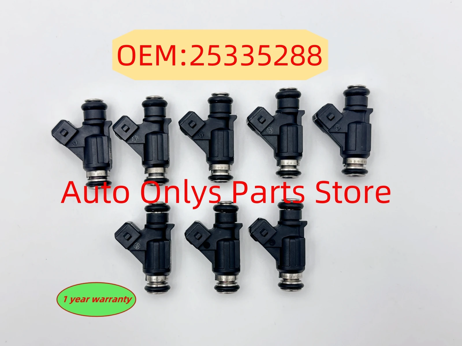 

6/8pcs Auto Parts Fuel Injector 25335288 Car Fuel Injectors for Mercury 40HP-60HP Outboard 2002-2006