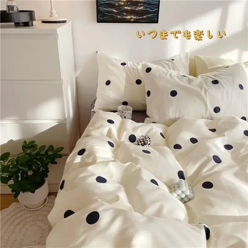 

Double Bed Linen Set... Nordic Cover Queen Size Bed Sheets Set Bedclothes Bedding Set Bed Sheet Comforter Sets Duvet Cover