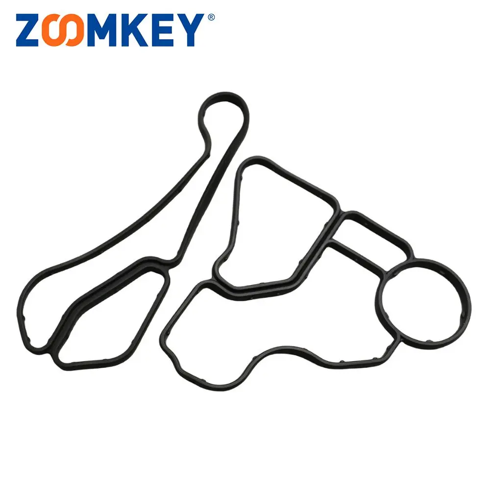 

ZOOMKEY 1set Engine Oil Filter Housing Gasket Seal Set Fit For BMW N54/N55/S55/N20/N26 11428637820