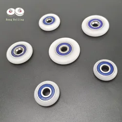 8pcs shower door roller runner,Shower room white pulley,Bathroom Pulley diameter 19mm,20mm,23mm,25mm,27mm,29mm.