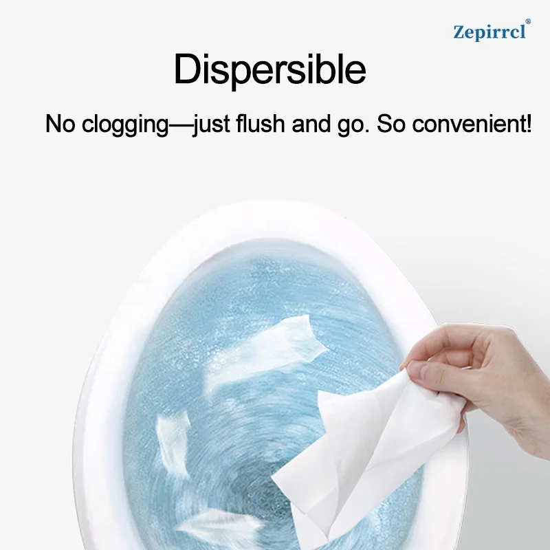 1/3/6Boxes Disposable Boxed Wet Toilet Wipes, Individually Packaged, Soft and Thick, Gentle, Easy to Carry, Can Be Flushed Directly, Won'T Clog, Suitable for Travel, Fitness, Parties, 20*15cm, 60Packs/Box - Image 6