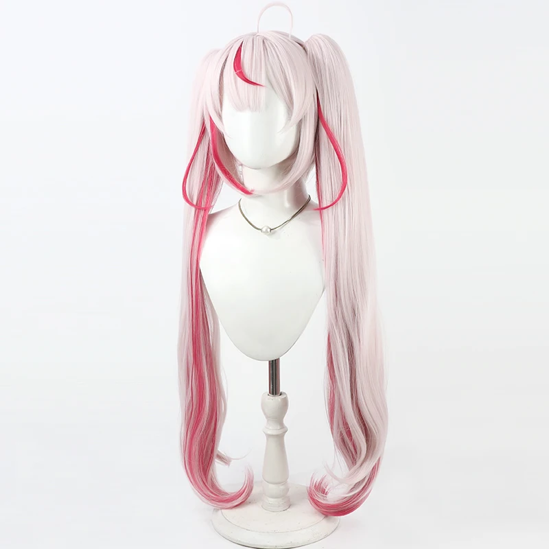 NIJISANJI Virtual YouTube Tomari Mari Cos Cosplay Wig Halloween Carnival Party Prop Synthetic Hair Heat Resistant Fiber +Wig Cap