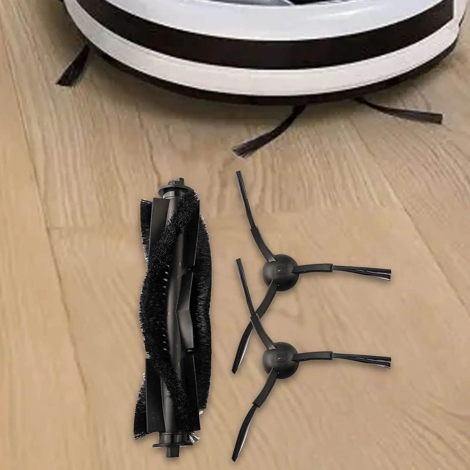 1 قطعة فرشاة رئيسية + 2 قطعة مجموعة فرشاة جانبية ل Medion X20 SW + / MD 11415 قطع غيار المكنسة الكهربائية استبدال الملحقات